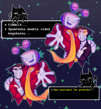 SPAMTENNA DOUBLE-SIDED KEYCHAIN