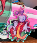 SPAMTENNA DOUBLE-SIDED KEYCHAIN