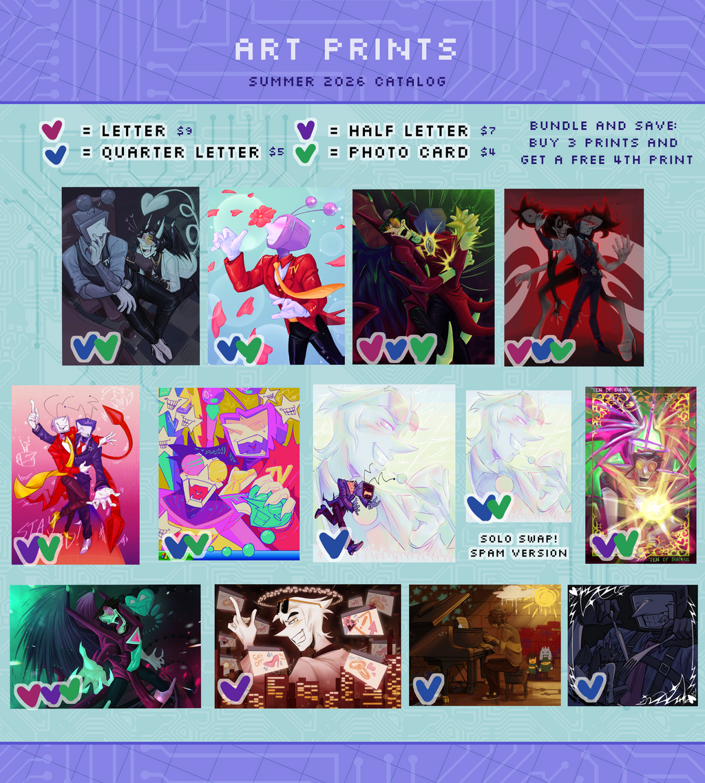 ART PRINTS - SUMMER 2026 CATALOG